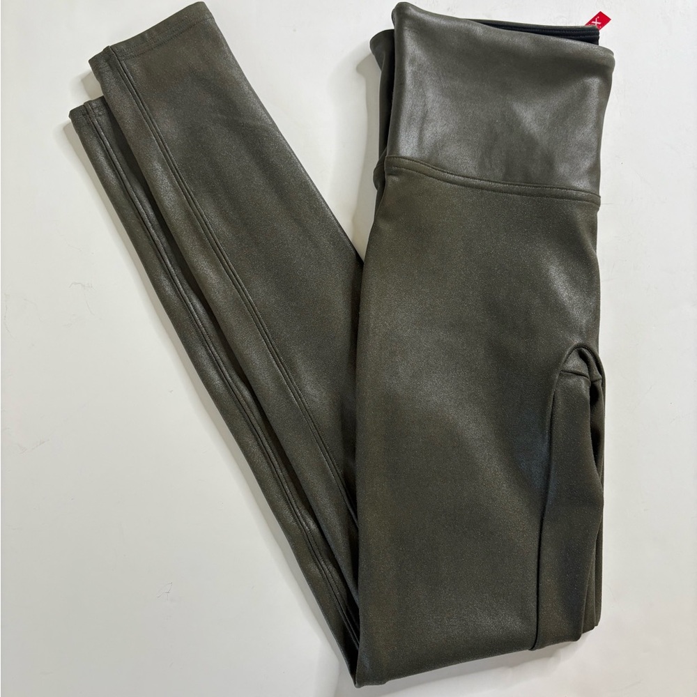 SPANX Hunter Green Leggings